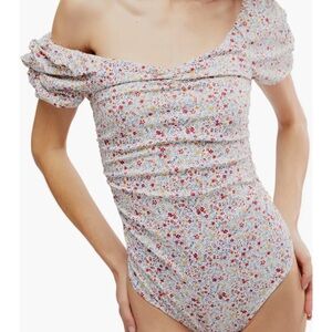 Floral FP intimately One Piece body suit